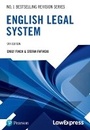 Cover: Law Express Revision Guide: English Legal System - Pearson Education Limited