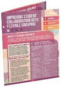 Enlarge image Cover: Improving Student Collaboration with Flexible Grouping (Quick Reference Guide) - Association for Supervision & Curriculum Development