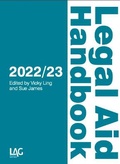 Cover: Legal Aid Handbook 2022/23 - Legal Action Group