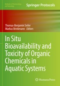 Cover: In Situ Bioavailability and Toxicity of Organic Chemicals in Aquatic Systems - Humana