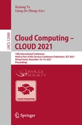 Cover: Cloud Computing - CLOUD 2021 - Springer