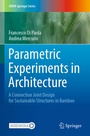 Cover: Parametric Experiments in Architecture - Springer