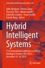 Cover: Hybrid Intelligent Systems - Springer