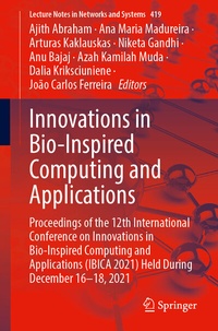 Enlarge image Cover: Innovations in Bio-Inspired Computing and Applications - Springer
