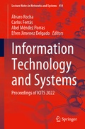 Cover: Information Technology and Systems - Springer
