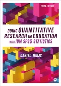 Cover: Doing Quantitative Research in Education with IBM SPSS Statistics - SAGE Publications Ltd
