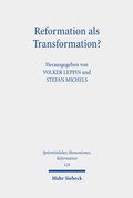 Abbildung von: Reformation als Transformation? - Mohr Siebeck