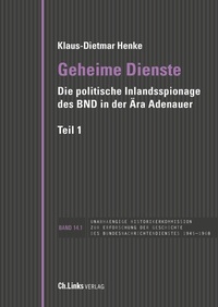 Abbildung von: Geheime Dienste - Christoph Links Verlag
