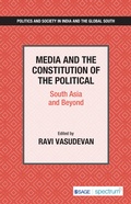 Cover: Media and the Constitution of the Political - SAGE Publications India Pvt Ltd