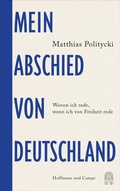 Cover: Mein Abschied von Deutschland - Hoffmann & Campe