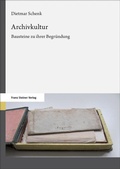 Cover: Archivkultur - Franz Steiner Verlag