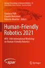 Cover: Human-Friendly Robotics 2021 - Springer
