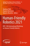 Cover: Human-Friendly Robotics 2021 - Springer