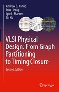 Cover: VLSI Physical Design: From Graph Partitioning to Timing Closure - Springer