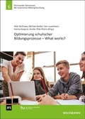 Cover: Optimierung schulischer Bildungsprozesse - What works? - Waxmann