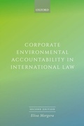 Cover: Corporate Environmental Accountability in International Law - OUP eBook