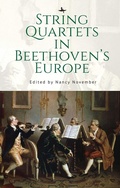Cover: String Quartets in Beethoven's Europe - Academic Studies Press