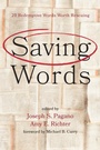 Cover: Saving Words - Wipf and Stock Publishers