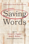 Cover: Saving Words - Wipf and Stock Publishers