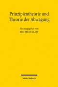 Abbildung von: Prinzipientheorie und Theorie der Abwaegung - Mohr Siebeck