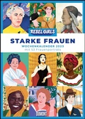 Cover: Starke Frauen Wochenkalender 2023 - Rebel Girls - Portr&auml;ts und Biografien auf 53 Wochenbl&auml;ttern - Format 21,0 x 29,7 cm - Spiralbindung - DuMont Kalenderverlag