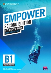 Abbildung von: Empower Second edition B1 Pre-intermediate - Klett