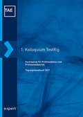 Cover: 1. Fachtagung f&uuml;r Pr&uuml;fstandsbau und Pr&uuml;fstandsbetrieb (TestRig) - expert verlag ein Imprint von Narr Francke Attempto Verlag