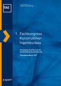 Cover: 1. Fachkongress Konstruktiver Ingenieurbau - expert verlag ein Imprint von Narr Francke Attempto Verlag