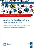 Bild: Marke, Nachhaltigkeit und Verbraucherpolitik - Nomos