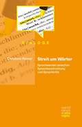 Cover: Streit um W&ouml;rter - Narr Francke Attempto Verlag