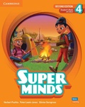 Cover: Super Minds Level 4 Student's Book with eBook British English - Cambridge University Press