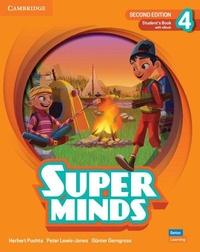 Enlarge image Cover: Super Minds Level 4 Student's Book with eBook British English - Cambridge University Press