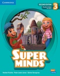 Cover: Super Minds Level 3 Student's Book with eBook British English - Cambridge University Press