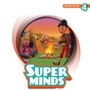 Cover: Super Minds Level 4 Workbook with Super Practice Book and Digital Pack British English - Cambridge University Press