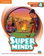 Cover: Super Minds Level 4 Workbook with Digital Pack British English - Cambridge University Press