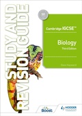 Cover: Cambridge IGCSE (TM) Biology Study and Revision Guide Third Edition - Hodder Education