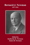 Cover: Bernard J. Newman, 1877 to 1941 - Lulu.com