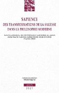 Cover: Sapience - Librarie Philosophique J. Vrin