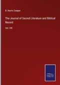 Cover: The Journal of Sacred Literature and Biblical Record - Outlook