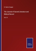 Cover: The Journal of Sacred Literature and Biblical Record - Outlook