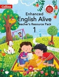 Cover: Enhanced English Alive Teachers Resource Book 1 - Collins India