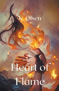 Cover: Heart of Flame - K. Olsen