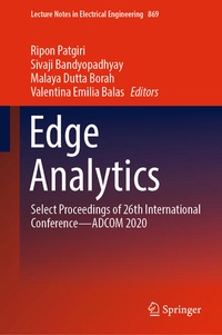 Enlarge image Cover: Edge Analytics - Springer