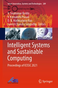 Enlarge image Cover: Intelligent Systems and Sustainable Computing - Springer