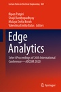 Cover: Edge Analytics - Springer