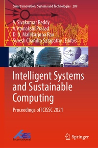 Enlarge image Cover: Intelligent Systems and Sustainable Computing - Springer