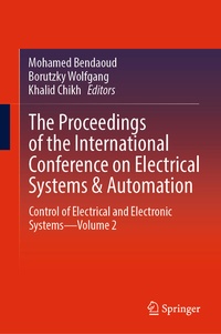 Abbildung von: The Proceedings of the International Conference on Electrical Systems & Automation - Springer