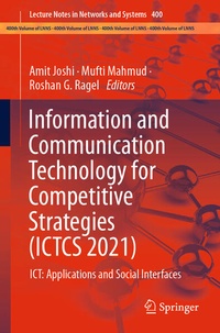 Enlarge image Cover: Information and Communication Technology for Competitive Strategies (ICTCS 2021) - Springer