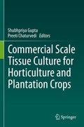 Cover: Commercial Scale Tissue Culture for Horticulture and Plantation Crops - Springer