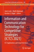 Cover: Information and Communication Technology for Competitive Strategies (ICTCS 2021) - Springer